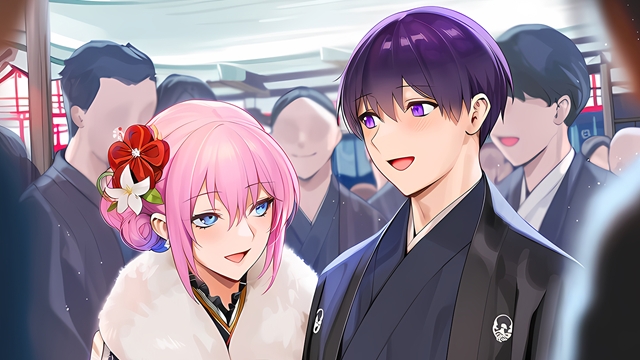 SHORT STORY image New Year's Shrine Visit #4