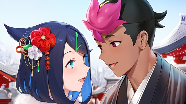 SHORT STORY image New Year's Shrine Visit #14