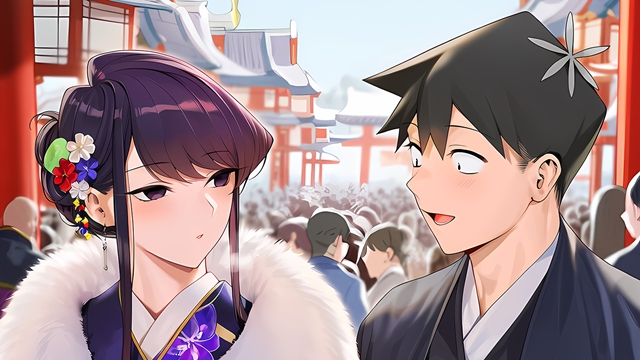 SHORT STORY image New Year's Shrine Visit #6