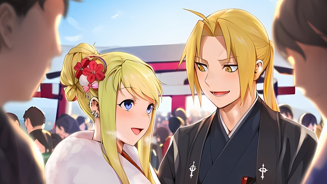 SHORT STORY image New Year's Shrine Visit #13
